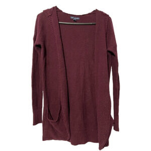 American Eagle Hooded Cardigan